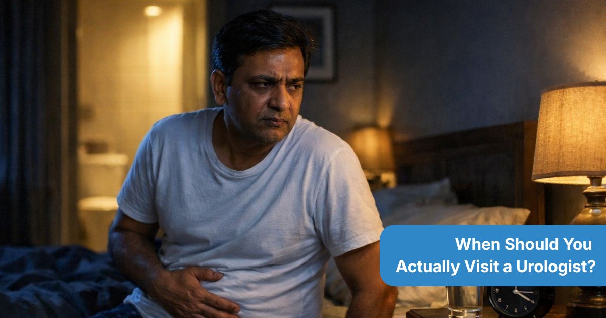 When should you actually visit a urologist